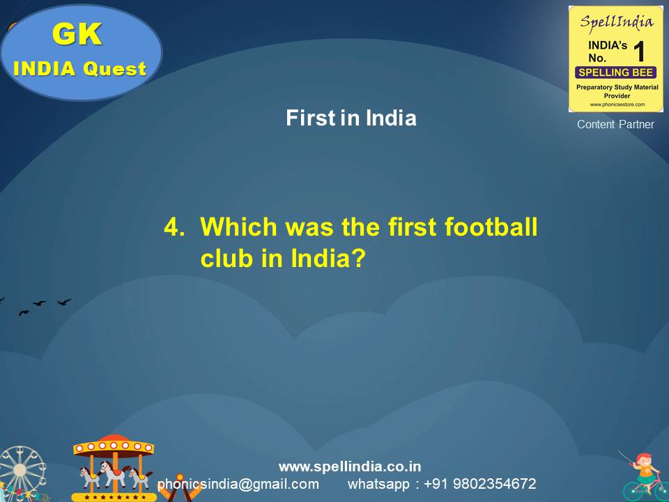 GK India Questions for Children